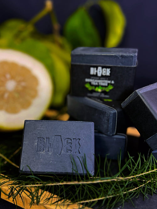 ČERNÉ MÝDLO na tetovanou pokožku