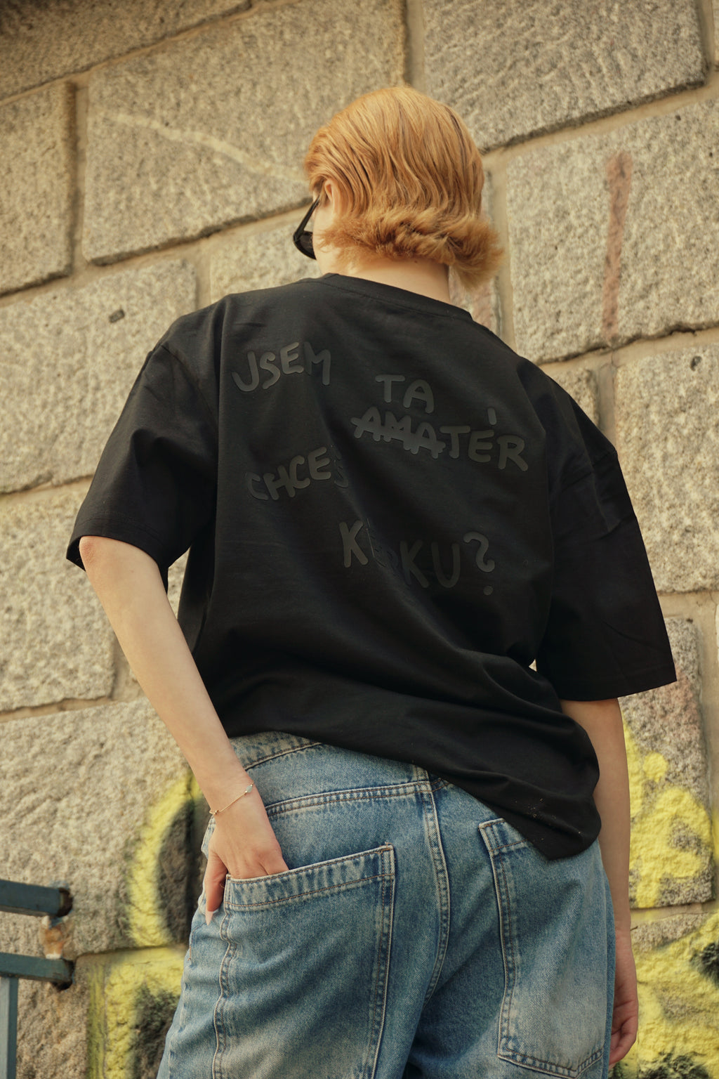 JSEM TA(AMA)TÉR, CHCEŠ KÉRKU? černé triko